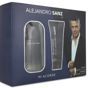 MI ACORDE EL BY ALEJANDRO SANZ Eau De Toilette 3.4oz/After Shave Balm 3.4oz